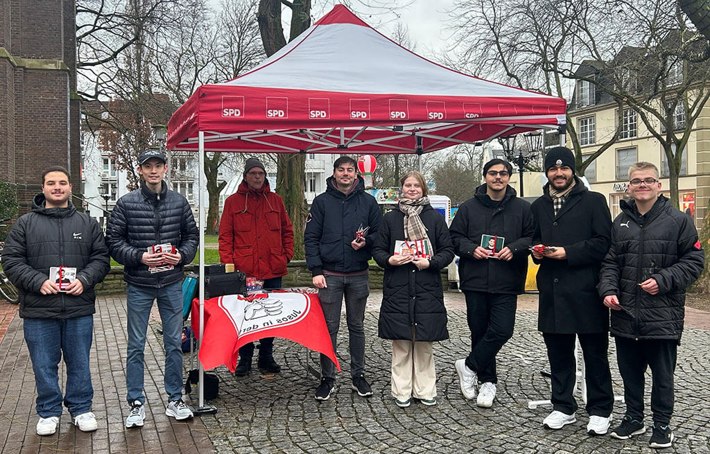 Jusos Infostand Klein Jusos Infostand Klein