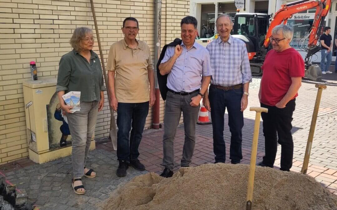 Endlich gehts los – Startschuss für Innenstadtsanierung
