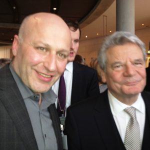 Ibrahim Yetim und Joachim Gauck