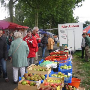 Auf dem Streuobstwiesenfest der SPD Rheinkamp 2008