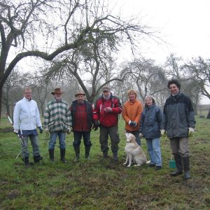 Umwelttag 2009 auf der Streuobstwiese