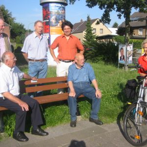 Bänke in Eick-Ost
