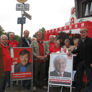Infostand OV Rheinkamp in Meerbeck 09-2009